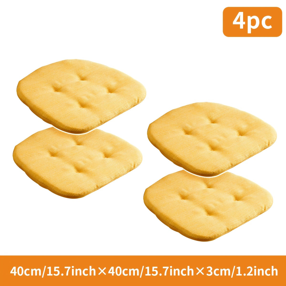Jaune / 4 Pièces