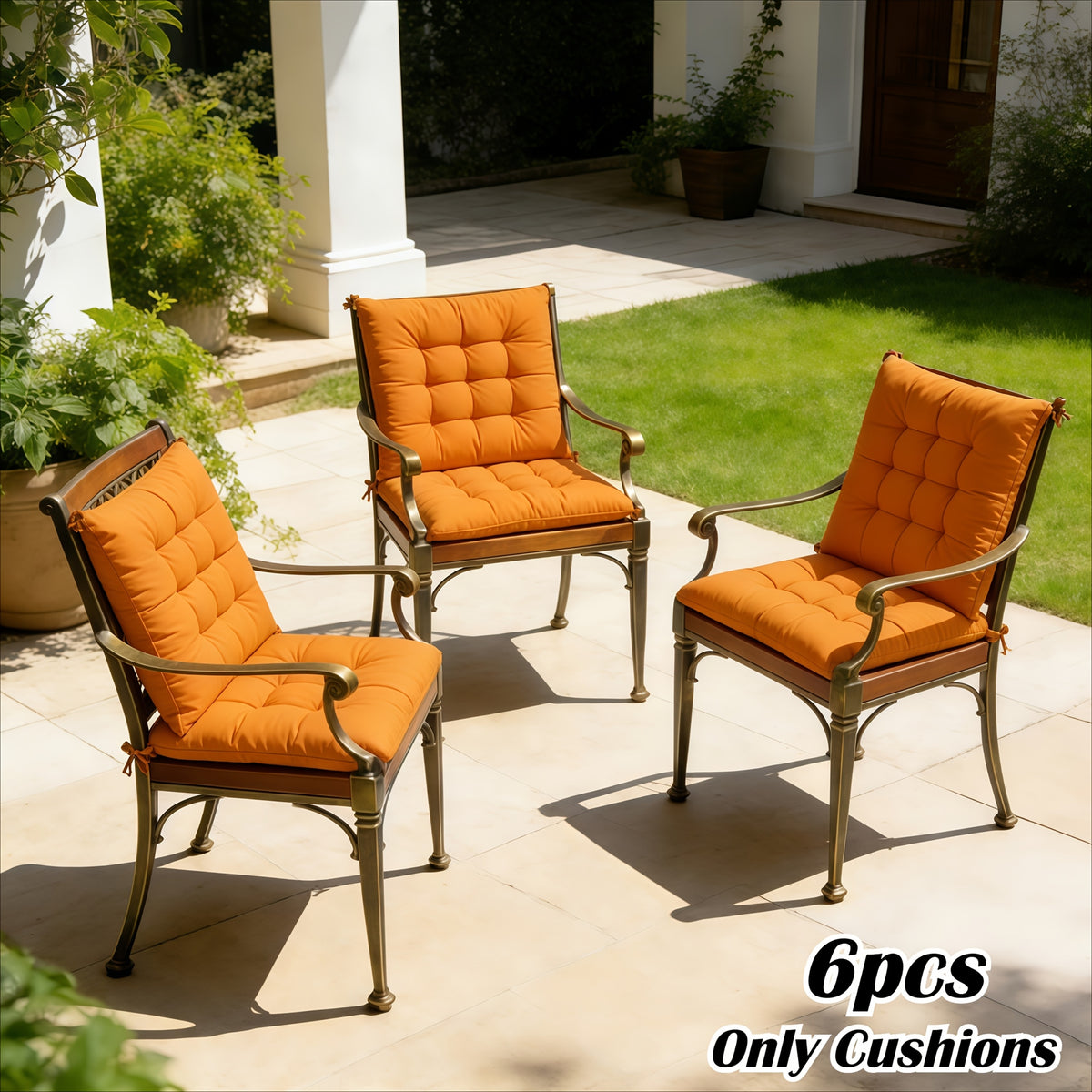 Orange / 6 pièces