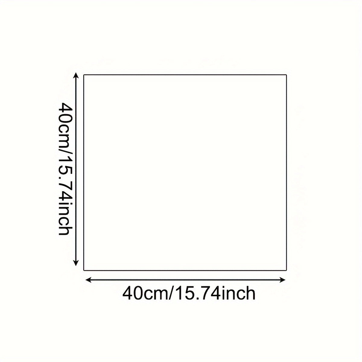 Galette de chaise carrée 40x40 en fausse fourrure à poil long