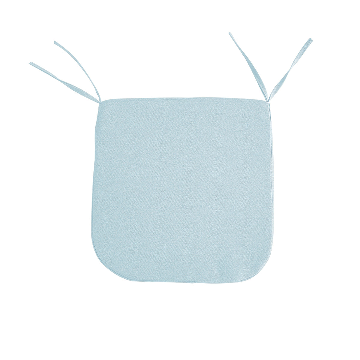 Galette de chaise déhoussable 40 x 40 cm en mousse, lot de 2