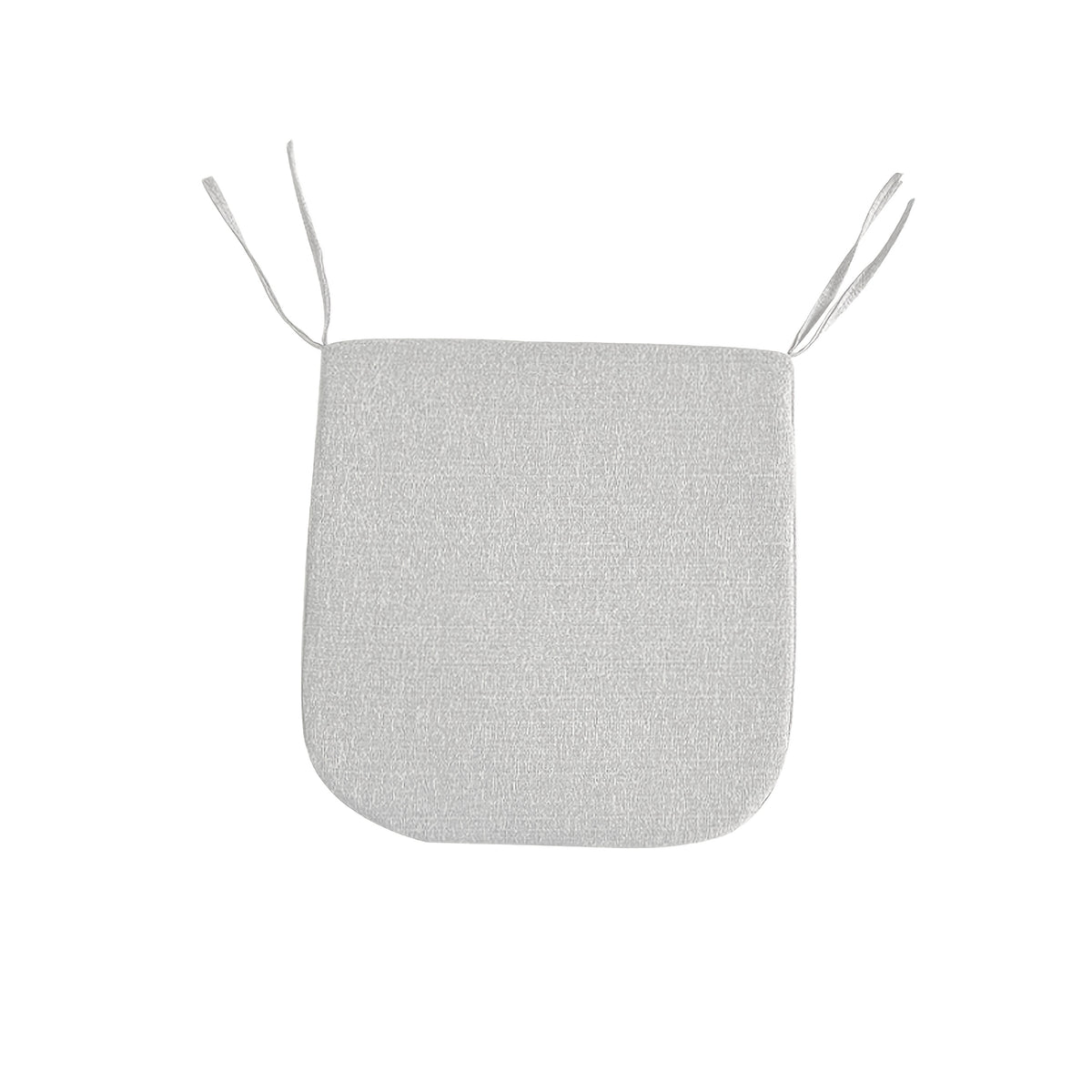 Galette de chaise déhoussable 40 x 40 cm en mousse, lot de 2