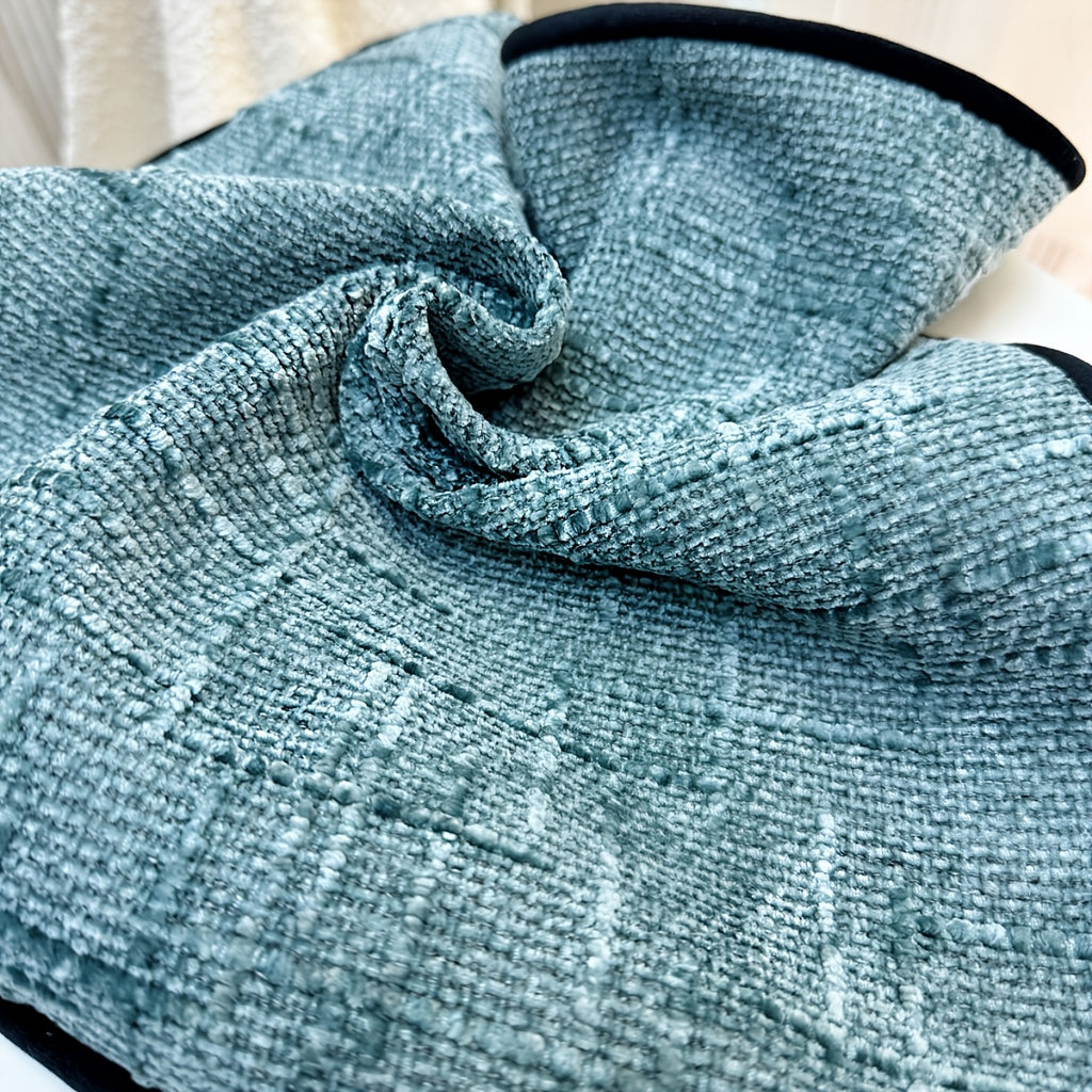 Galette de chaise déhoussable 45 x 43 cm, effet chenille