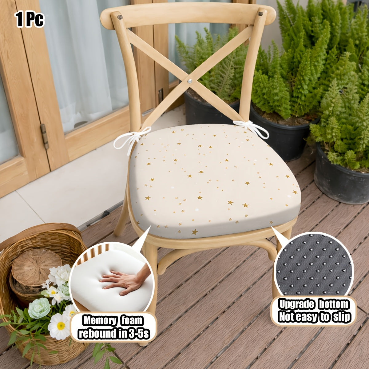1 pièce de coussin de fer à cheval