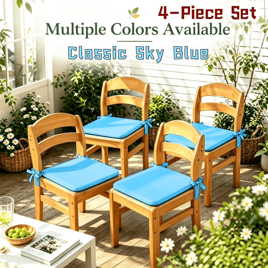Bleu Ciel Classique / Ensemble De 4 Pièces