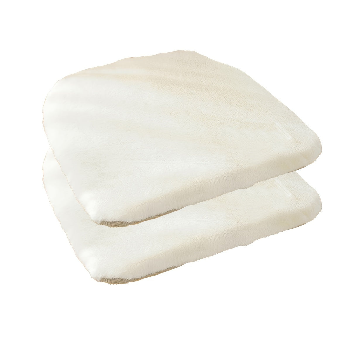 Blanc laiteux / (2 pièces) 39,88 cm * 42,93 cm
