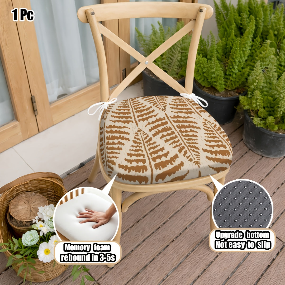 1 pièce de coussin de fer à cheval