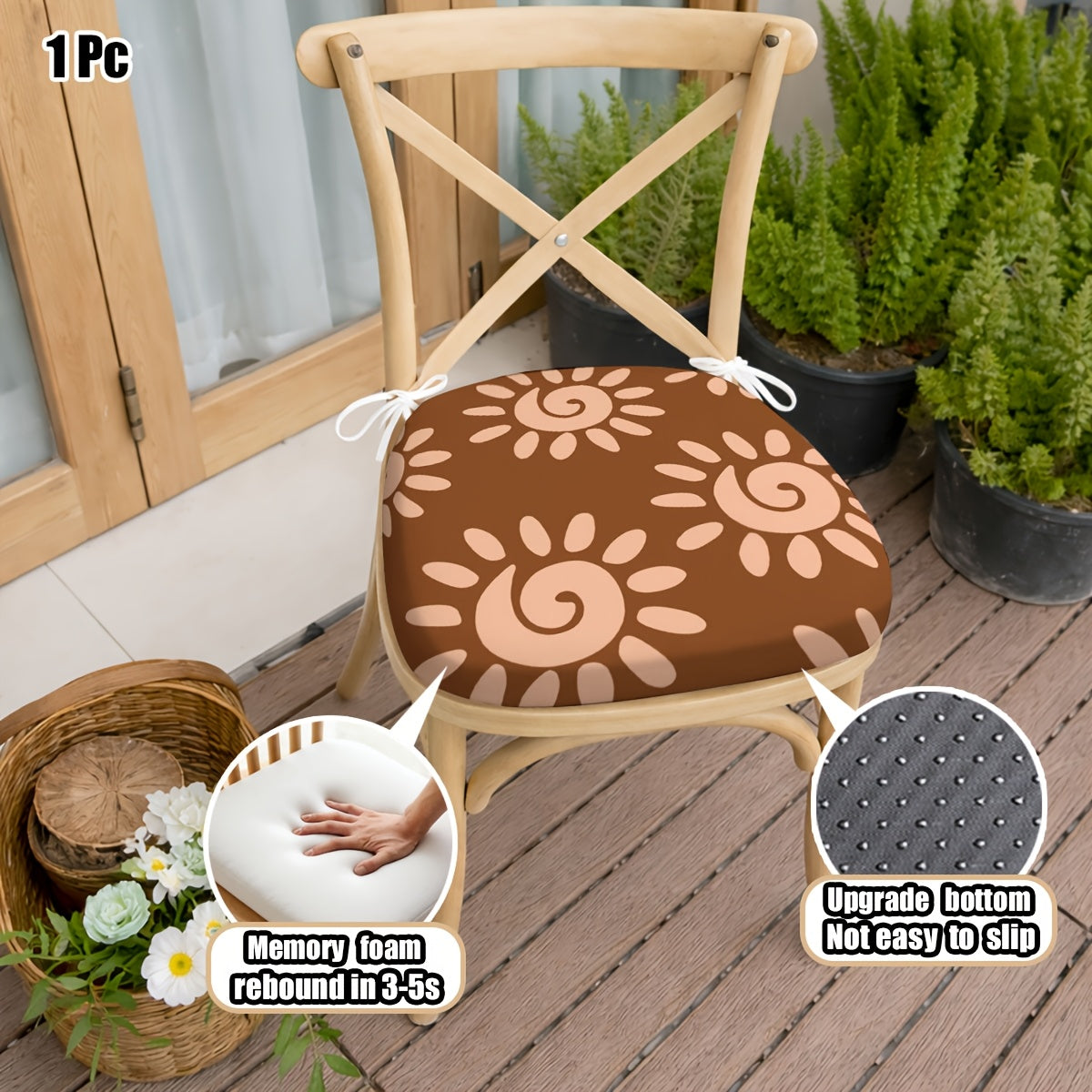 1 pièce de coussin de fer à cheval