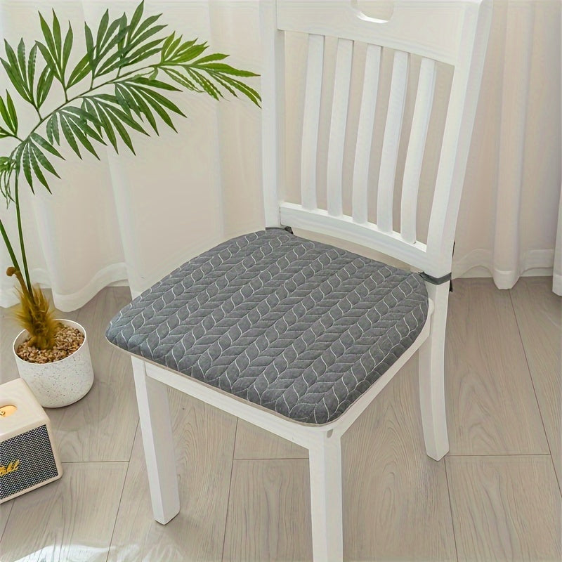 Galette de chaise matelassée à liens, lot de 2 Image