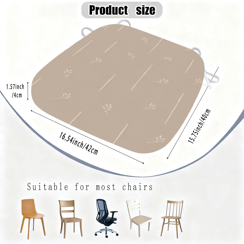 Galette de chaise épaisse en mousse à mémoire de forme, 4 cm
