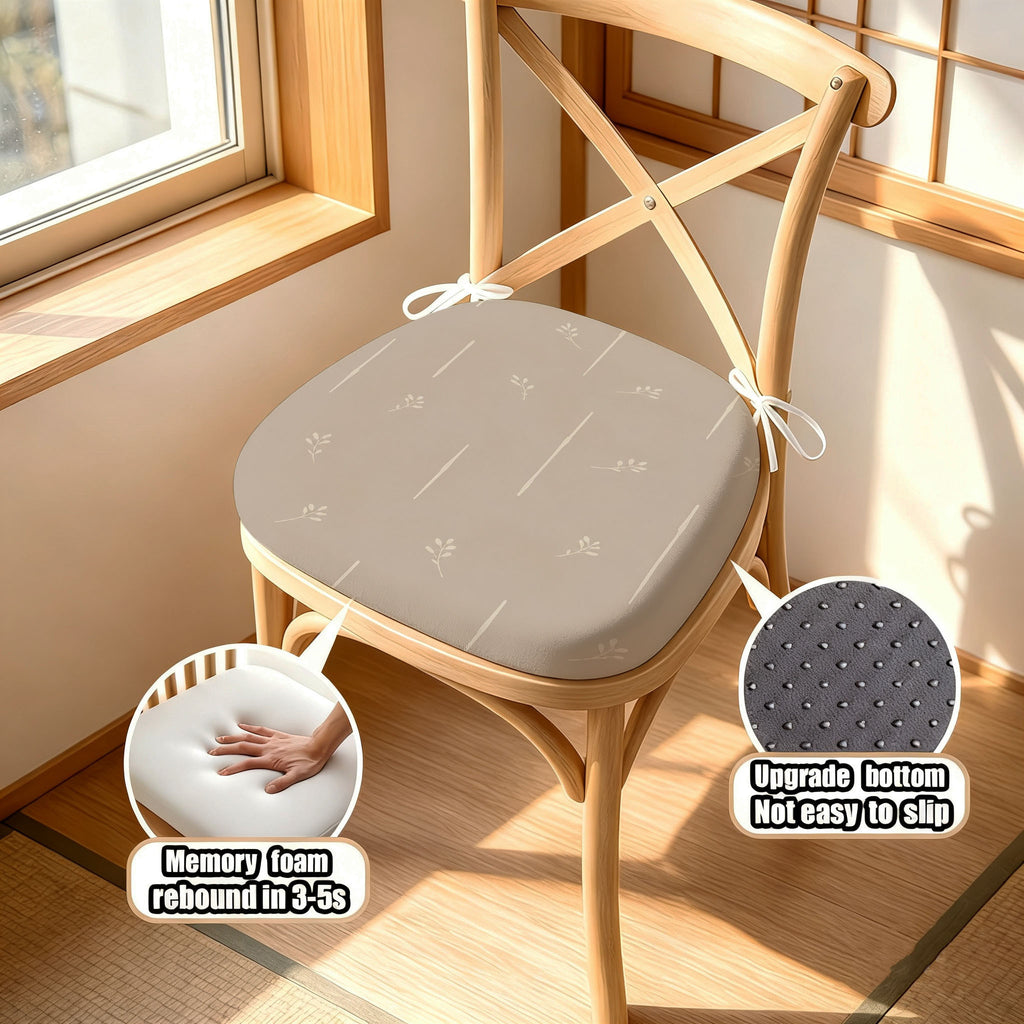 Galette de chaise épaisse en mousse à mémoire de forme, 4 cm