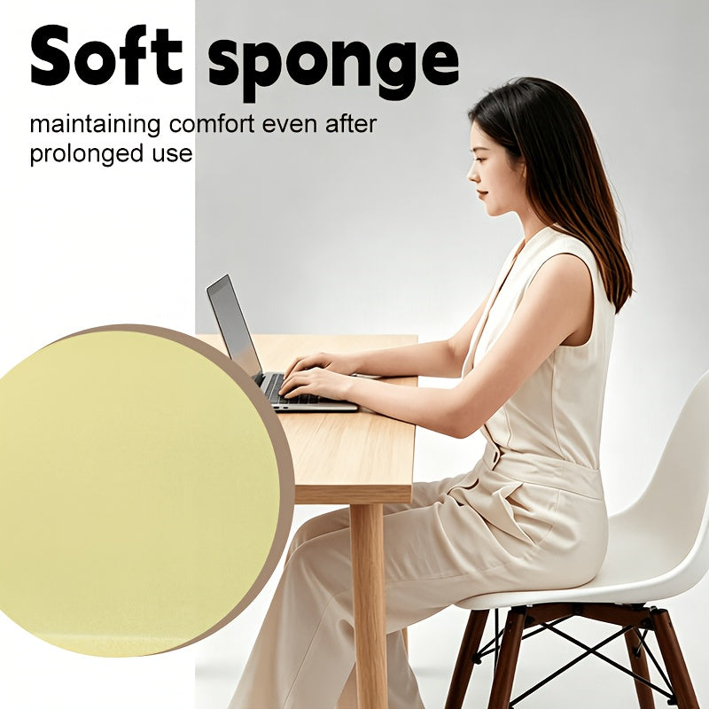 Galette de chaise ronde Ø 30 cm, antidérapante et déhoussable