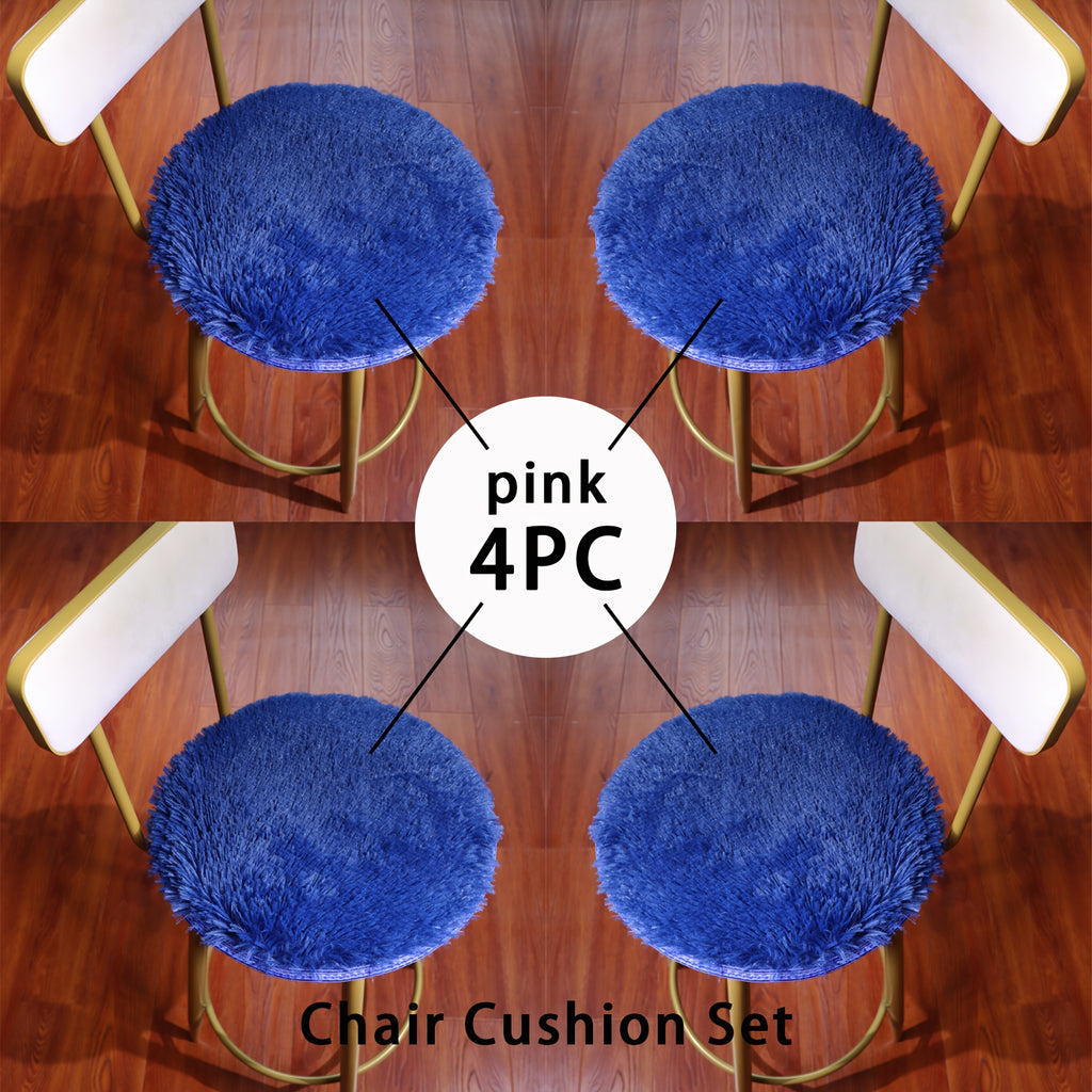 Bleu foncé / 【4 pièces】