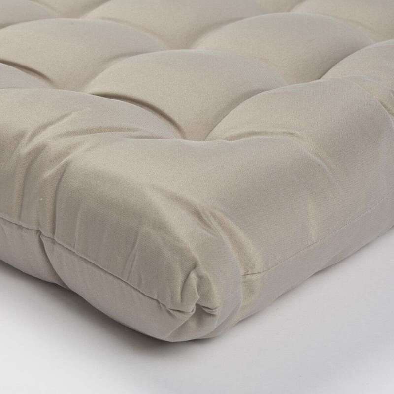 Galette de chaise carrée, lavable en machine