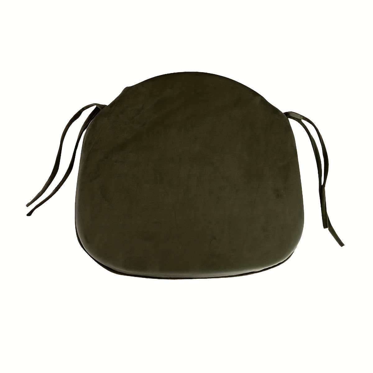 Galette de chaise en velours, déhoussable, 10 teintes — vue 10