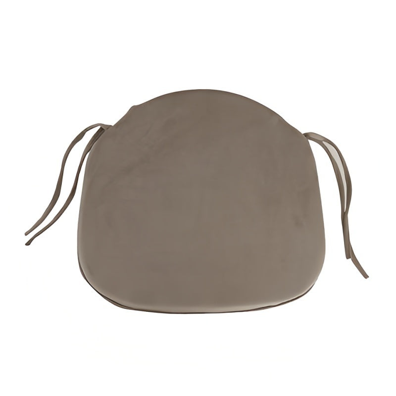 Galette de chaise en velours, déhoussable, 10 teintes — vue 6