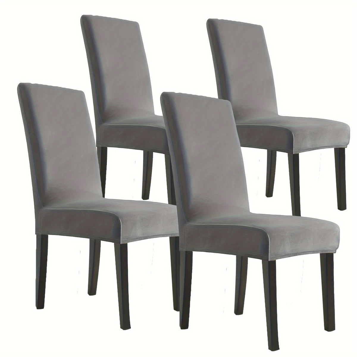 Velours Gris / 4 Paquets
