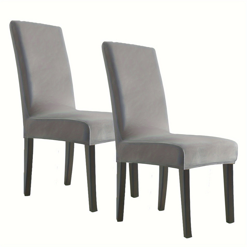 Velours Gris / 2 Paquets
