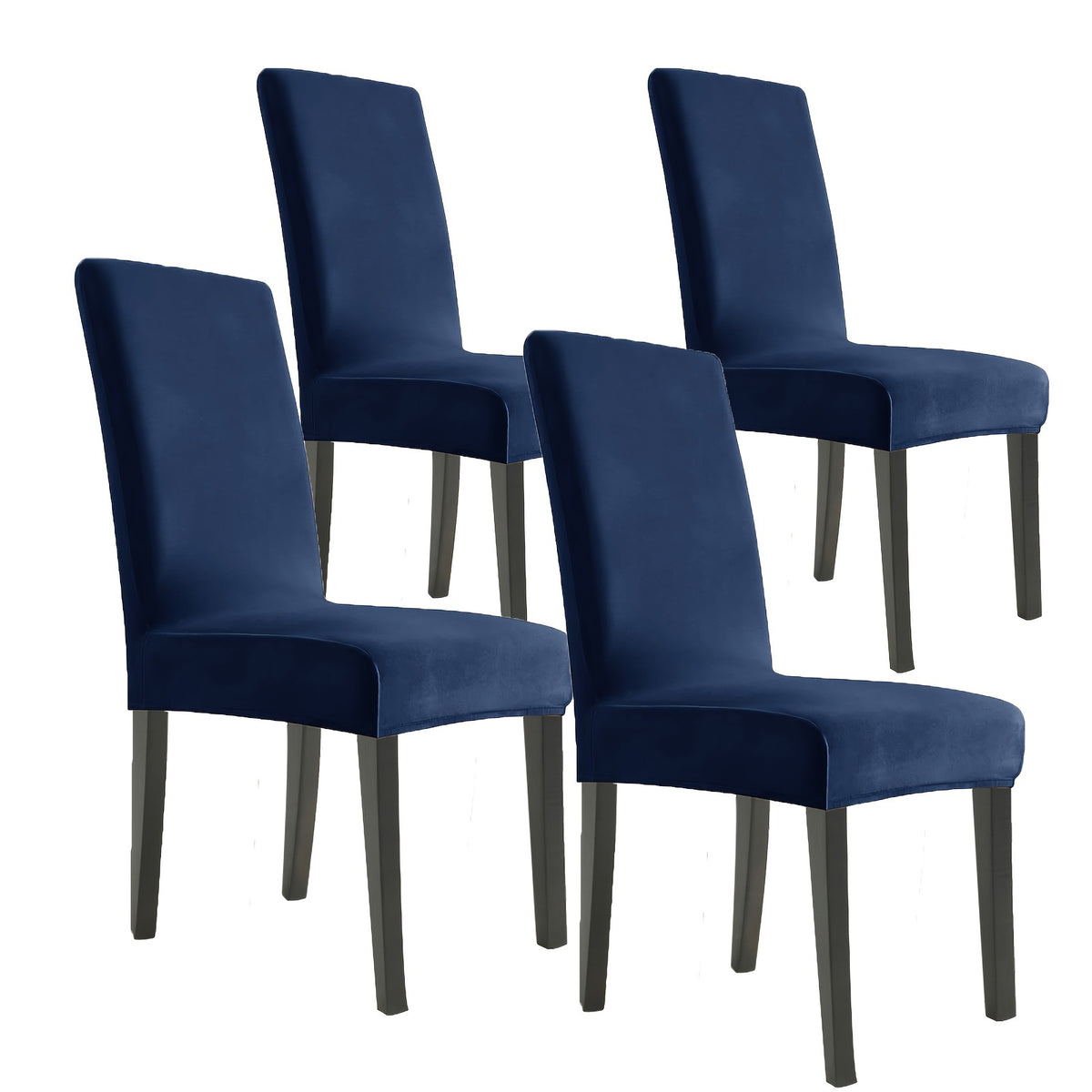 Velours Bleu Marine / 4 Paquets