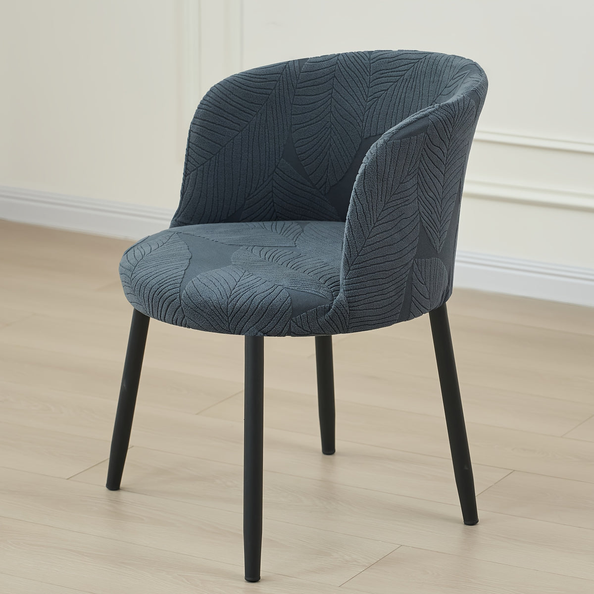 Housse de chaise arc, dossier demi-circulaire, 4 teintes