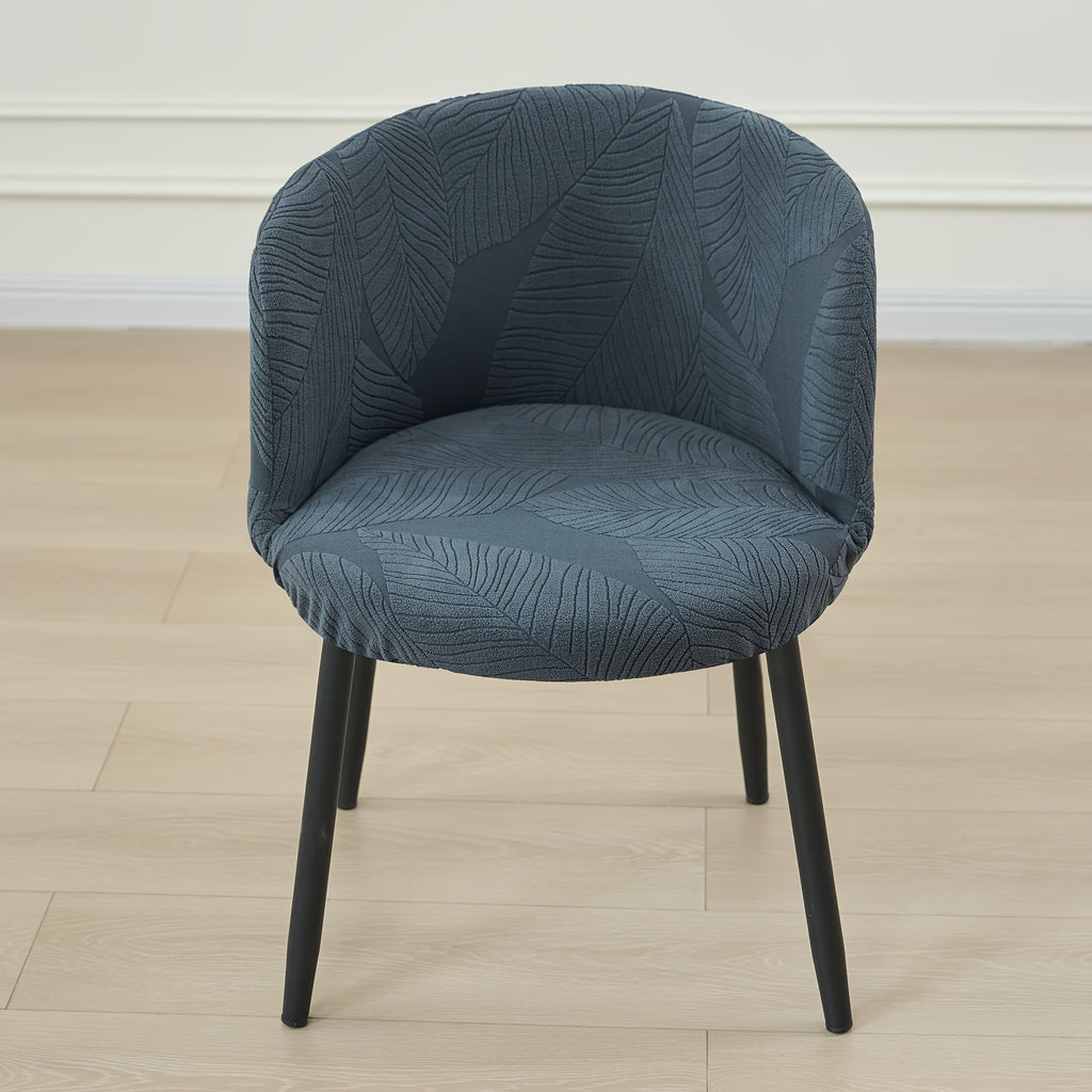 Housse de chaise arc, dossier demi-circulaire, 4 teintes