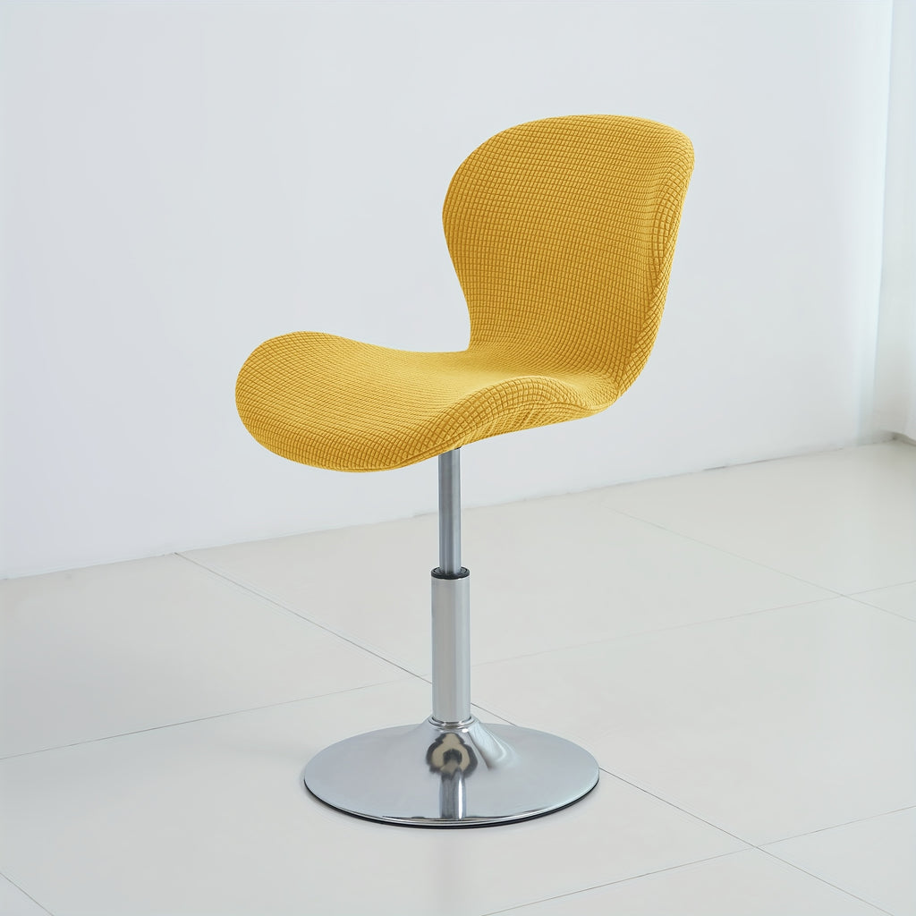 Housse de chaise de bar à coque incurvée, lot de 2