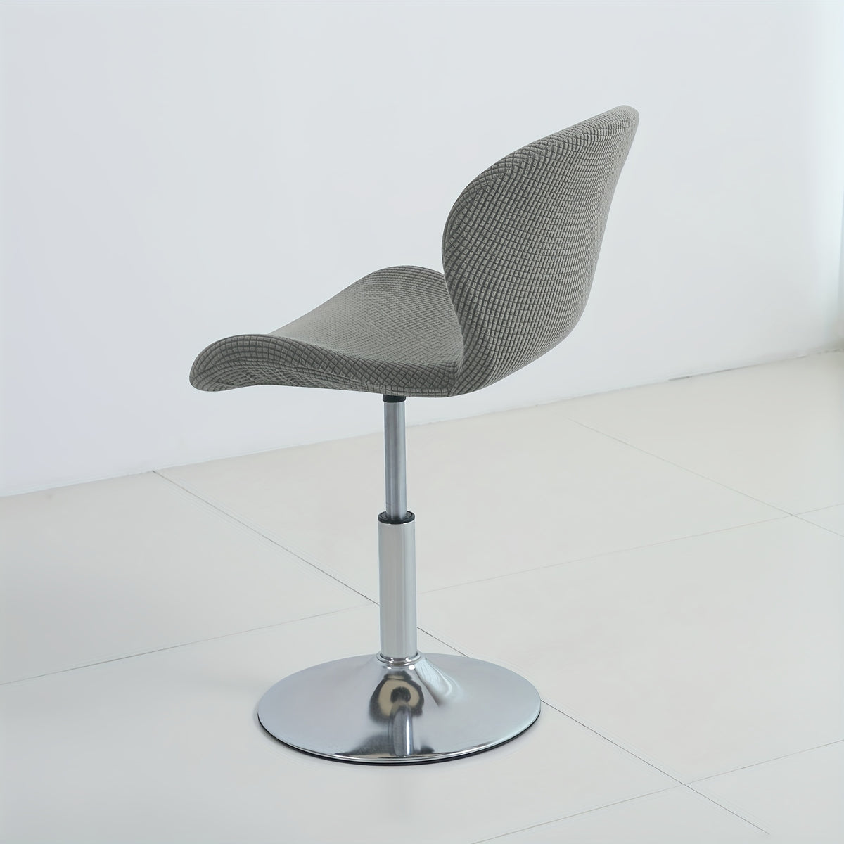 Housse de chaise de bar à coque incurvée, lot de 2
