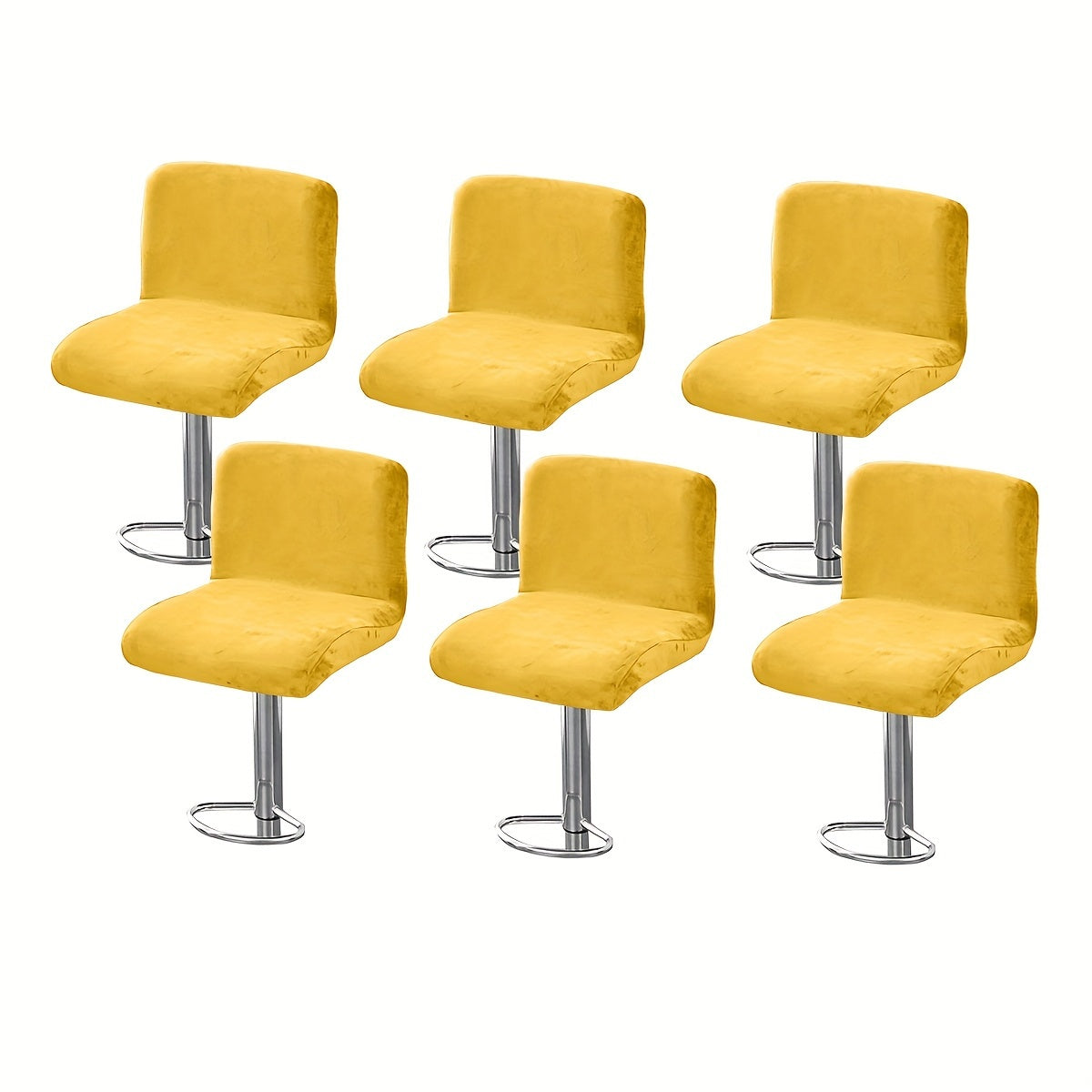 Jaune / 6 pièces