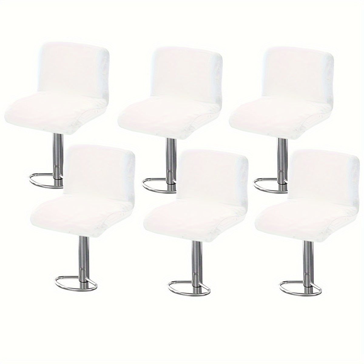Blanc / 6 pièces