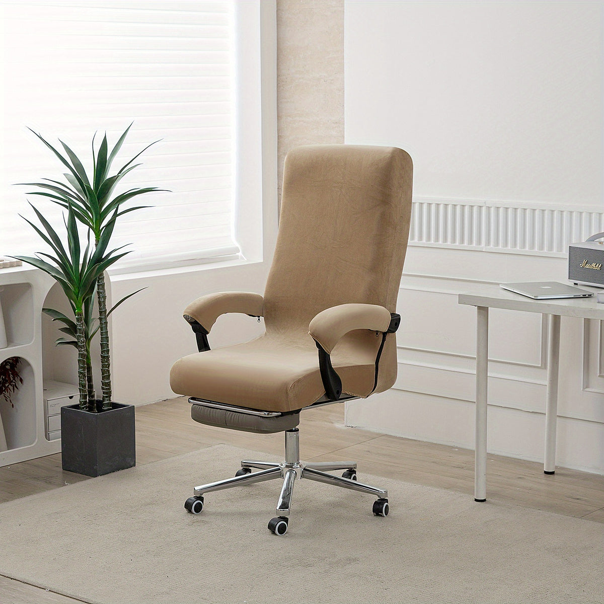 Ensemble 3 pièces doux avec fermeture éclair, gris-brun