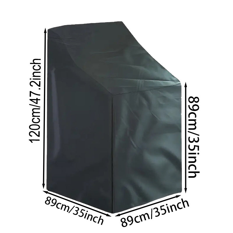 Housse de chaise de jardin 90 cm, Oxford résistant aux UV
