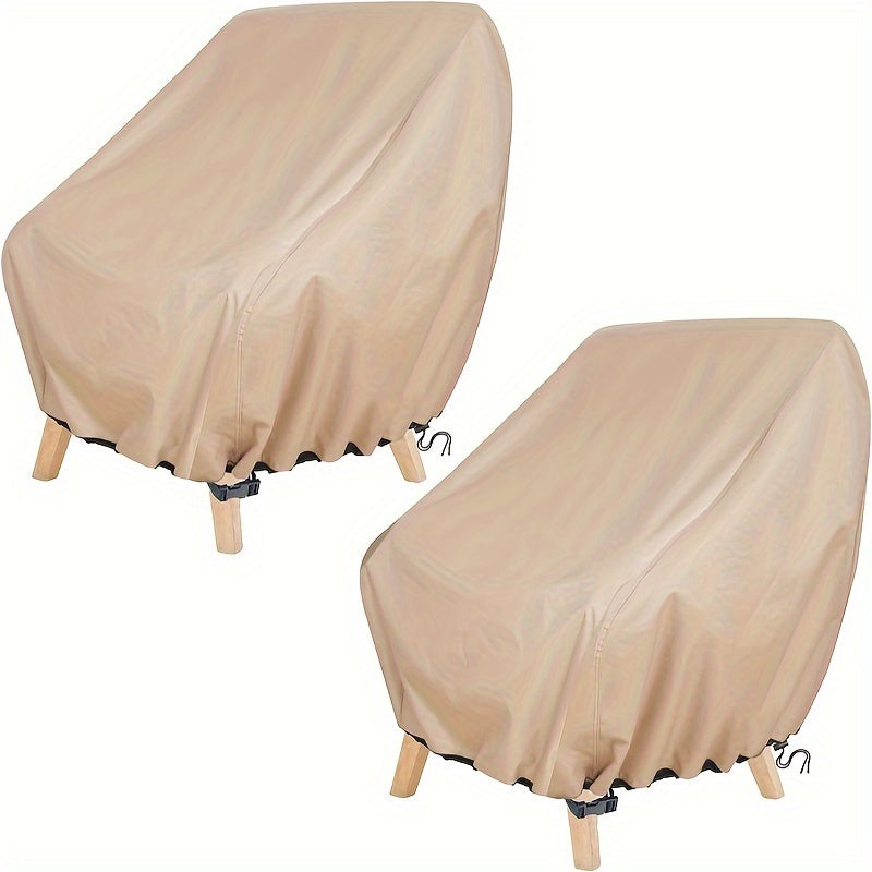 Housse de chaise de jardin, lot de 2 en Oxford, 9 tailles