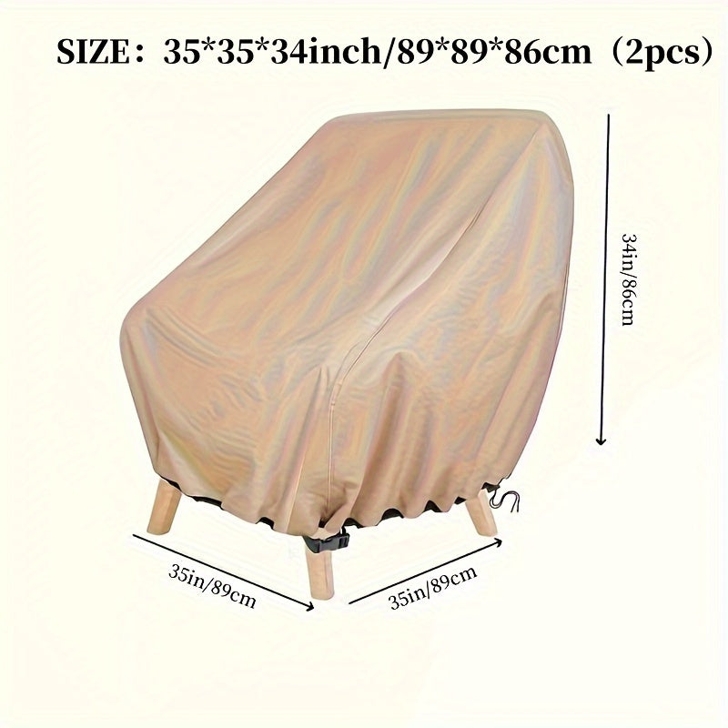 88,9X88,9X86,36 cm (2 pièces)