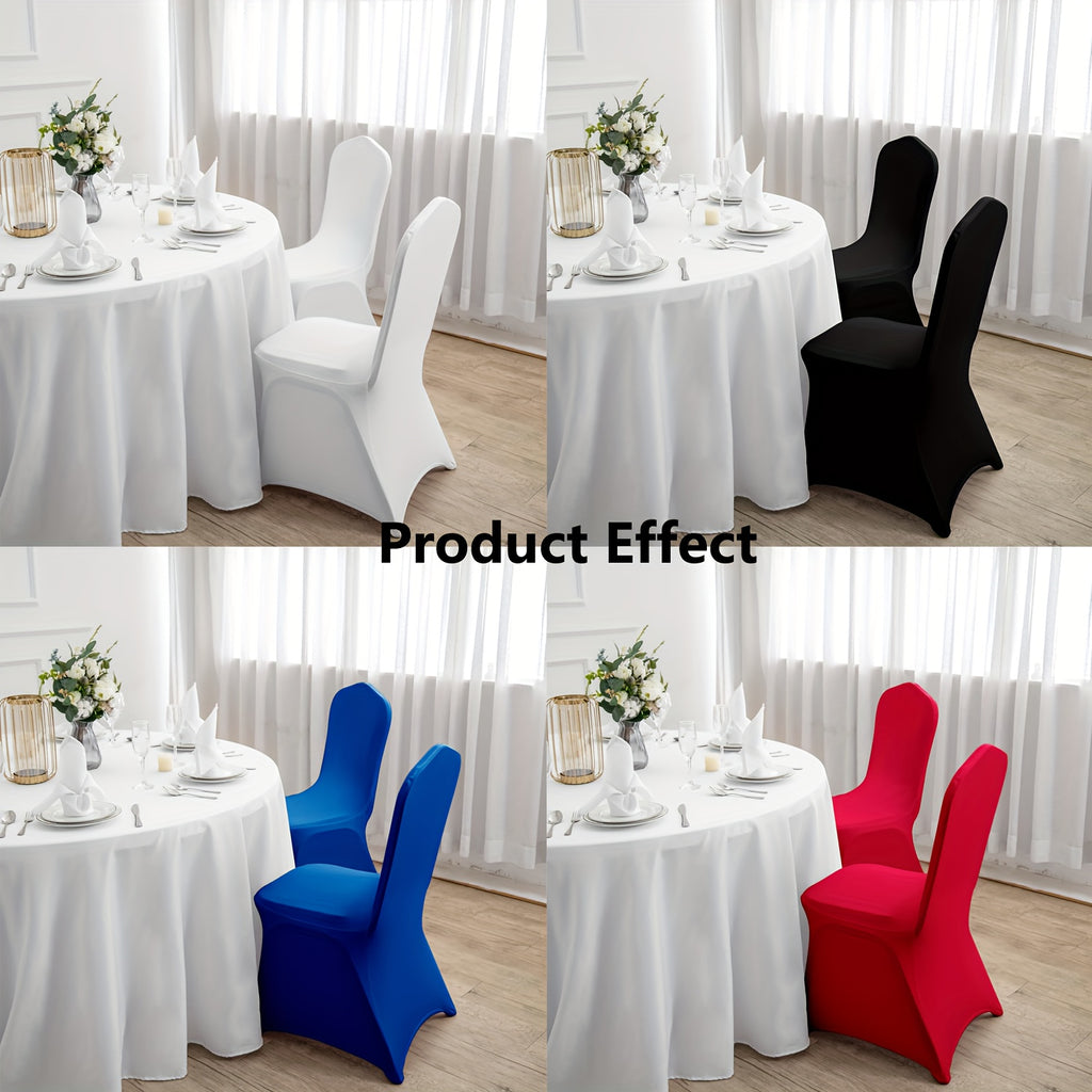 Housse de chaise extensible en 7 coloris, lot de 20 ou 30