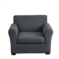 Gris profond / Fauteuil-(2 Pièces/ensemble)