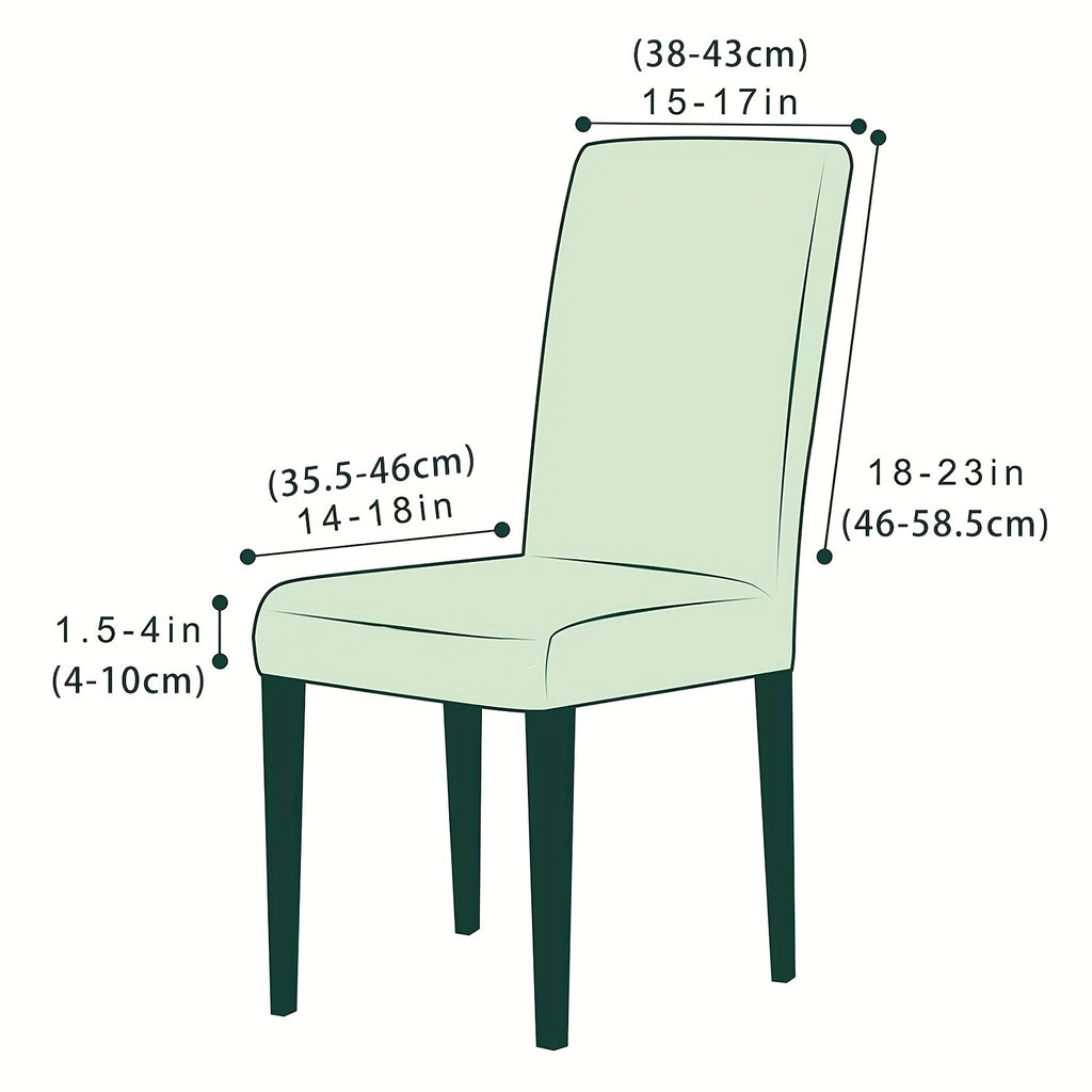 Housse de chaise de restaurant en jacquard chevron serré