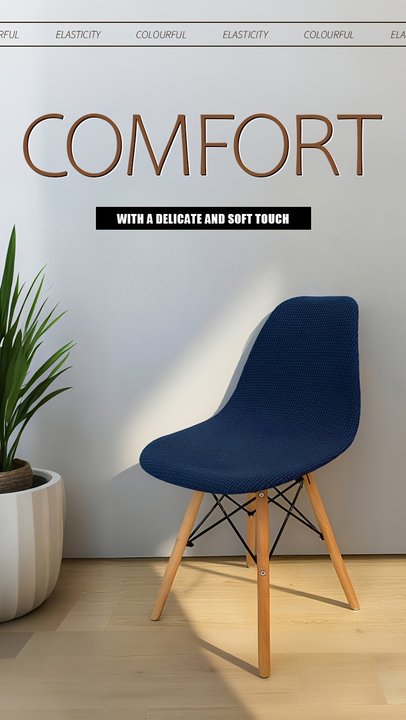 Housse de chaise scandinave en maille gaufrée, 30