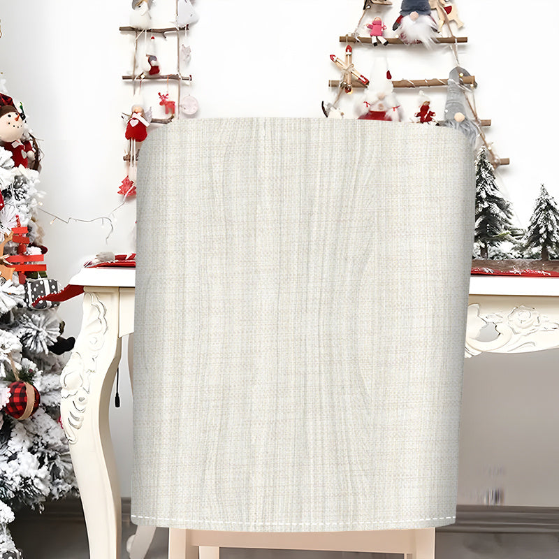 Housse de dossier de chaise en lin, lot de 4 ou de 6 — vue 10