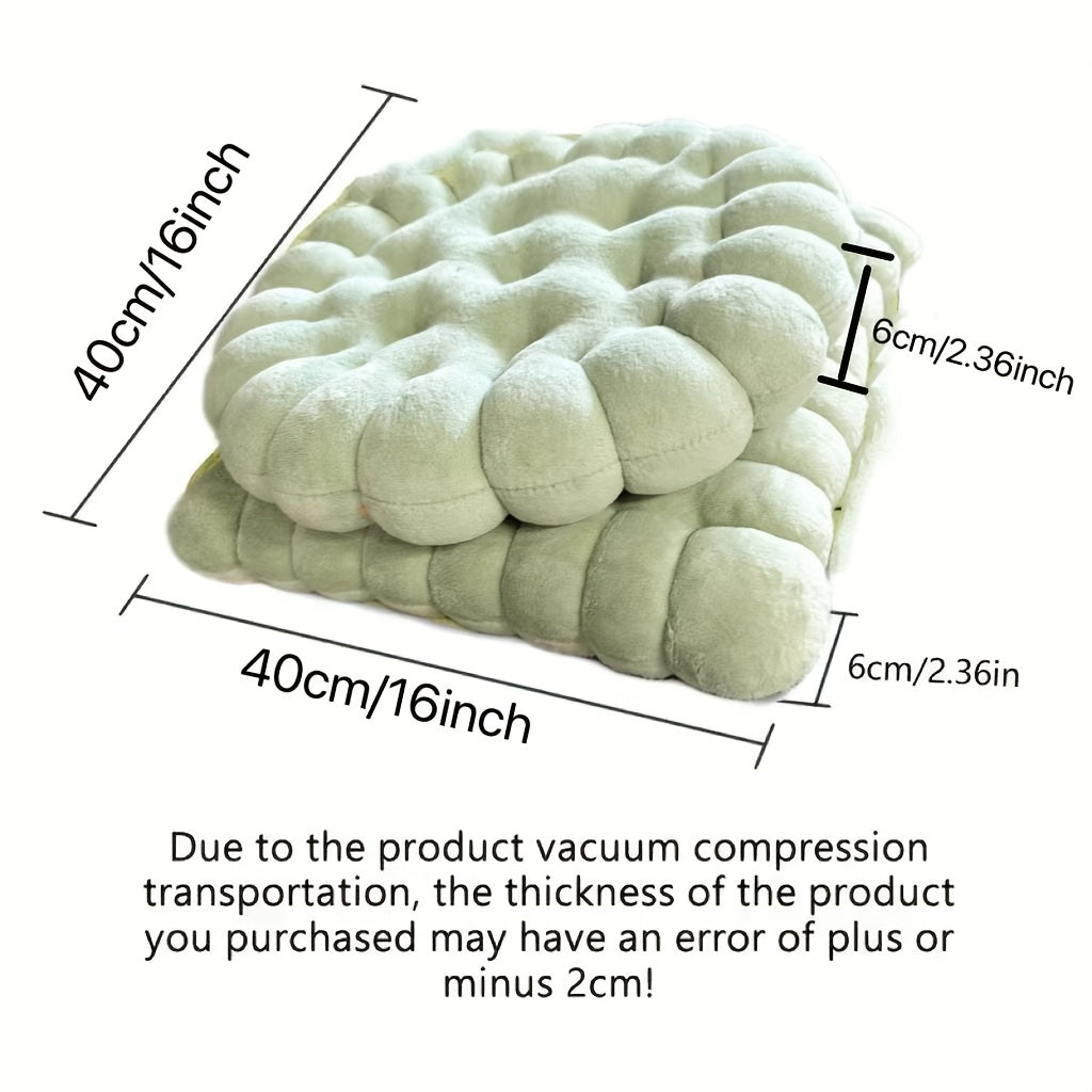 Coussin de chaise forme biscuit 40 cm, vendu par lot de 2