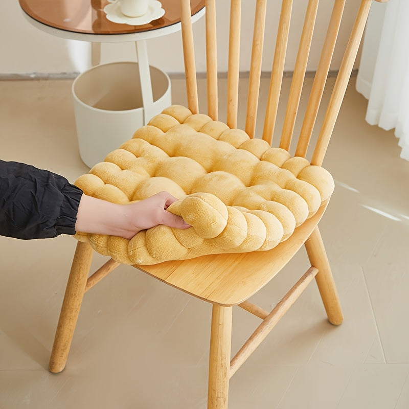 Coussin de chaise forme biscuit 40 cm, vendu par lot de 2