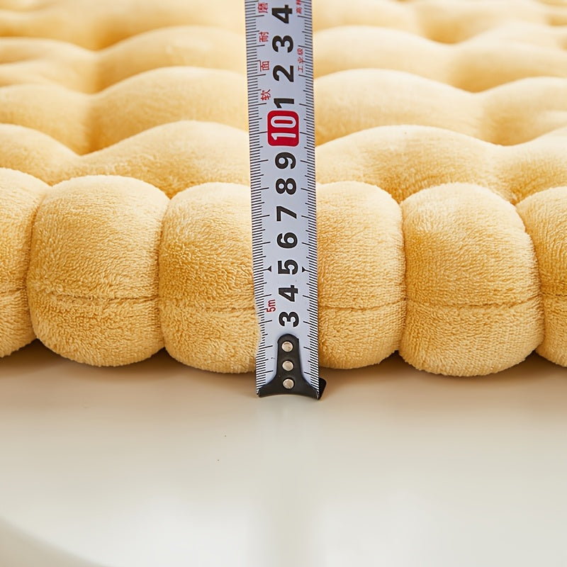 Coussin de chaise forme biscuit 40 cm, vendu par lot de 2