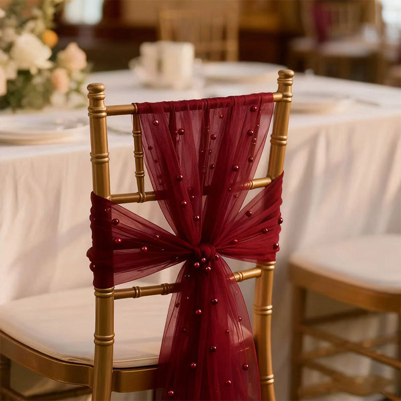 couleur bordeaux / 2 pièces 39,93*199,95 cm